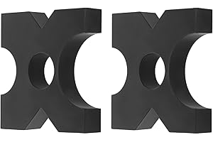 JIABAILIE Arbor Press Plate,H Frame Hydraulic Shop Press Plates,20Ton and 32Ton Shop Metal Press Plates w/4 Notch,140,000 PSI Yield Strength,4 Notch Design for 44092.45lbs,70547.92lbs Presses (24.8x24.8x2.5cm)