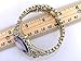 Alilang Womens Vintage Inspired Golden Tone Rhinestone Purple Victorian Cameo Lady Queen Princess Cuff Bangle Bracelet