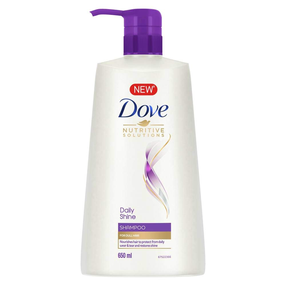 Dove Daily Shine Shampoo, 650ml