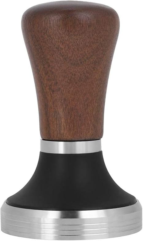 Tamper de café, adulterador de café de aço inoxidável, adulterador de grãos de café com altura ajustável