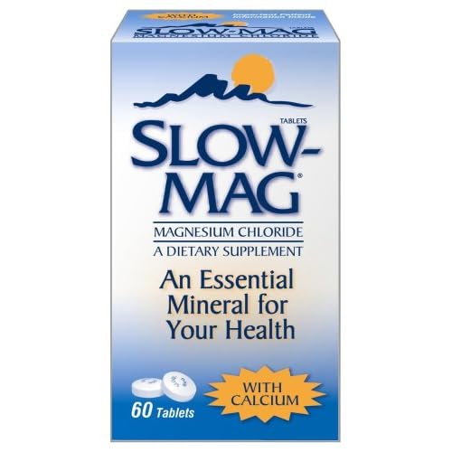 Slow-Mag Magnesium Chloride with Calcium, Tablets, 60 tablets (Pack of 2) image