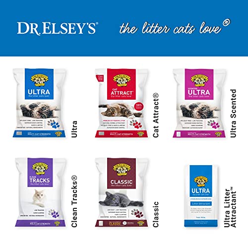 Dr. Elsey’s Premium Clumping Cat Litter Ultra 99.9 DustFree, Low