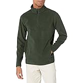 Amazon Essentials Men's Fleece Jacket, 1/4 Zipper Pullover