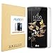 LG K8 Screen Protector, PLESON®LG K8 Tempered Glass Screen Protector [0.2mm, 2.5D Edge, 9H Hardness] Ultra Clear & Smooth/Bubble Free/Anti Scratch Glass Screen Protector for LG K8 - Lifetime Warranty
