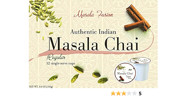 Amazon.com : Masala Chai Pods (Regular 