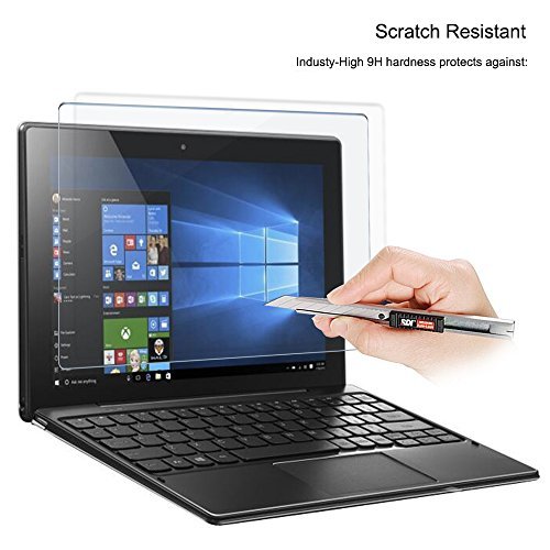 Lenovo Miix 310 Screen Protector, AVIDET Premium Tempered Glass Screen Protector for Lenovo Miix 310 (9H Hardness 0.3mm)