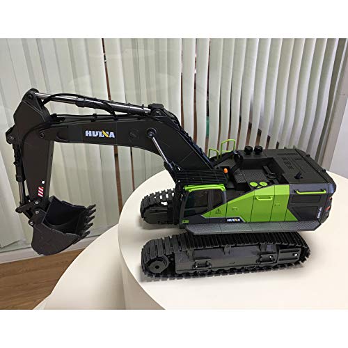 MSEI Fernbedienung Bagger Spielzeug 1:14 22CH 2.4G RC Bagger Maschinenbau Fahrzeug Modell für Kinder, Erwachsene – Bild 3