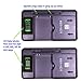 Compact Universal USB Wall Travel Spare Battery Charger with LCD Indicator Screen for Samsung Galaxy Avant SM-G386T G386t 386t 386 Fortress Brand