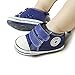 Itaar Baby Canvas Sneaker Infant Toddler Dual Strap Trainer Anti-Skid Rubber Sole Prewalker Shoes for indoor outdoor walking