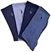 Polo Ralph Lauren Men's 4 Pack Socks Assorted Colors-Navy Blue/Blue-10-13