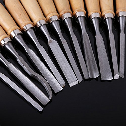 FenglinTech Carving Chisel Set, 12Pcs Carving Tool Kit for Worker Nerf Modification