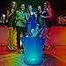 Bryt LED Lighted Ice Bucket – Champagne, Wine and Beer Ice Bucket for Parties with Blue Bucket Light - Keeps Drinks Chilled
