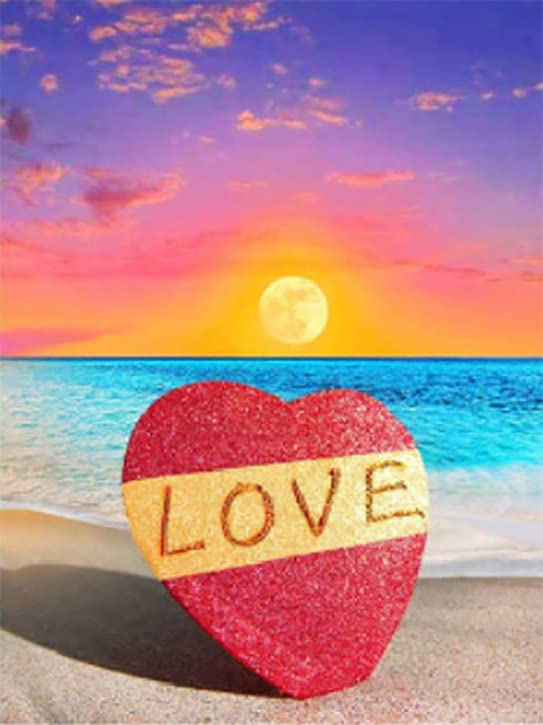 Diamond Painting Kits, 5D Diamond Painting Kits for Adults, Colourful Rhinestone Diamond Arts Kits for Beginners, Perfect Home Wall Decor Gifts (12x16 inch) 30x40cm