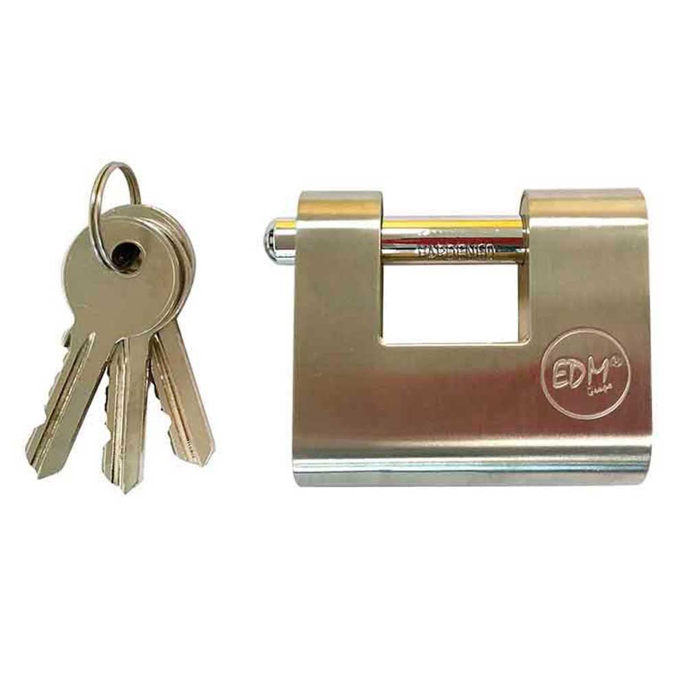 Reinforced Brass Security Padlock 50.5 x 48.5 x 20 mm Blister Pack