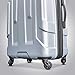 Samsonite Centric Hardside Expandable Luggage with Spinner Wheels, Silver, Checked-Medium 24-Inch