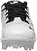 Under Armour Boys Leadoff Low Jr. RM Baseball Shoe, Black (011)/White, Little Kid 11 US