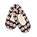Mickey Mouse Womens Slippers Fuzzy Babba Slipper Socks Red