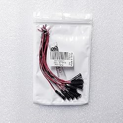 Gebildet 10pcs LED Plastic Indicator Pilot Light