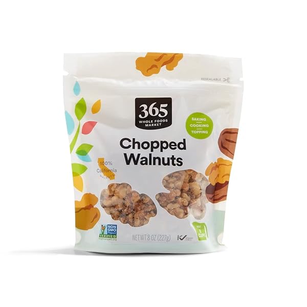 365 BY WHOLE FOODS MARKET, CHOPPED WALNUTS, 8...