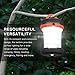 SHINE HAI Camping Lantern Flashlights, Collapsible LED Tent Lights Battery Powered lamp for Outdoor Emergency Hiking Hurricane Outages Storms Backpacking 4-pack (Batteries are Not Included)