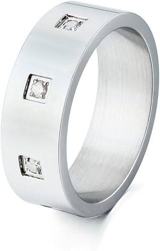 Amazon シルバーネクタイリングシンプル メンズジュエリーネクタイリおしゃれ ダイヤモンド ジュエリー 通販