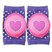 MerryShop Baby Crawling Knee Pad Toddler Elbow Protective Pads Crawling Safety Protector- Indoor/Outdoor Use (Purple)