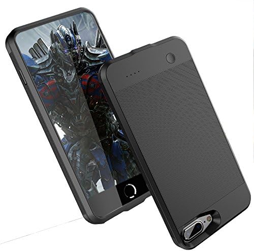 iPhone 6s/6 Battery Case, Portable Charger Case, Extra Backup Power Case, Rechargeable Lithium Protective Charging Case for 4.7in iPhones, 2800mAh Black