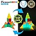 PicassoTiles Kids Toy Building Block Set Glow in The Dark Children Construction Kit Magnet Tiles Magnetic STEM Interlocking Playboard Educational Learning Stacking Blocks Child Brain Development PT60
