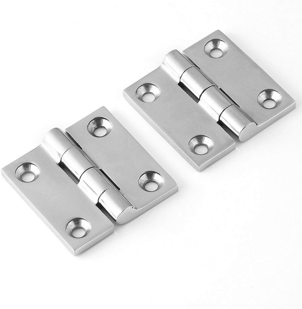 4mm Thick 316 Stainless Steel Marine Boat Butt Hinge Compartment Door