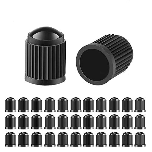 ZHSMS Tire Valve Caps (35-Pack) Black, Universal Stem Covers for Cars, SUVs, Bike and Bicycle, Trucks, Motorcycles Heavy-Duty, Airtight Seal Screw-On, Easy-Grip Use - Thumbnail 7