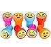 Emoji Smiley Stamps Birthday Party Supplies Loot Bag Accessories 24 Pieces per Unit