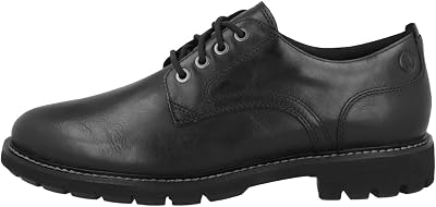 Homme Batcombe Tie Shoes, Black Leather, 42 EU