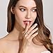 Bella Lotus 18k Rose Gold Plated Simulated Pearl Rings Wedding Bands, (Size 5.5 to 10)