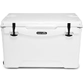 SereneLife Ultra-Tough 25-75 Quart Rotomolded Cooler Box, Holds Upto 64 Cans, Keeps Ice Up to 5 Days, Heavy-Duty Insulated Portable Ice Chest Box, Ideal for Camping, Beach, Picnics, Tailgating, etc