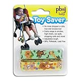 Toy Saver by PBnJ baby - Baby Toy Holder, Secure Rattles, Teethers, Toys, 2-Pack (Jungle/Jungle)