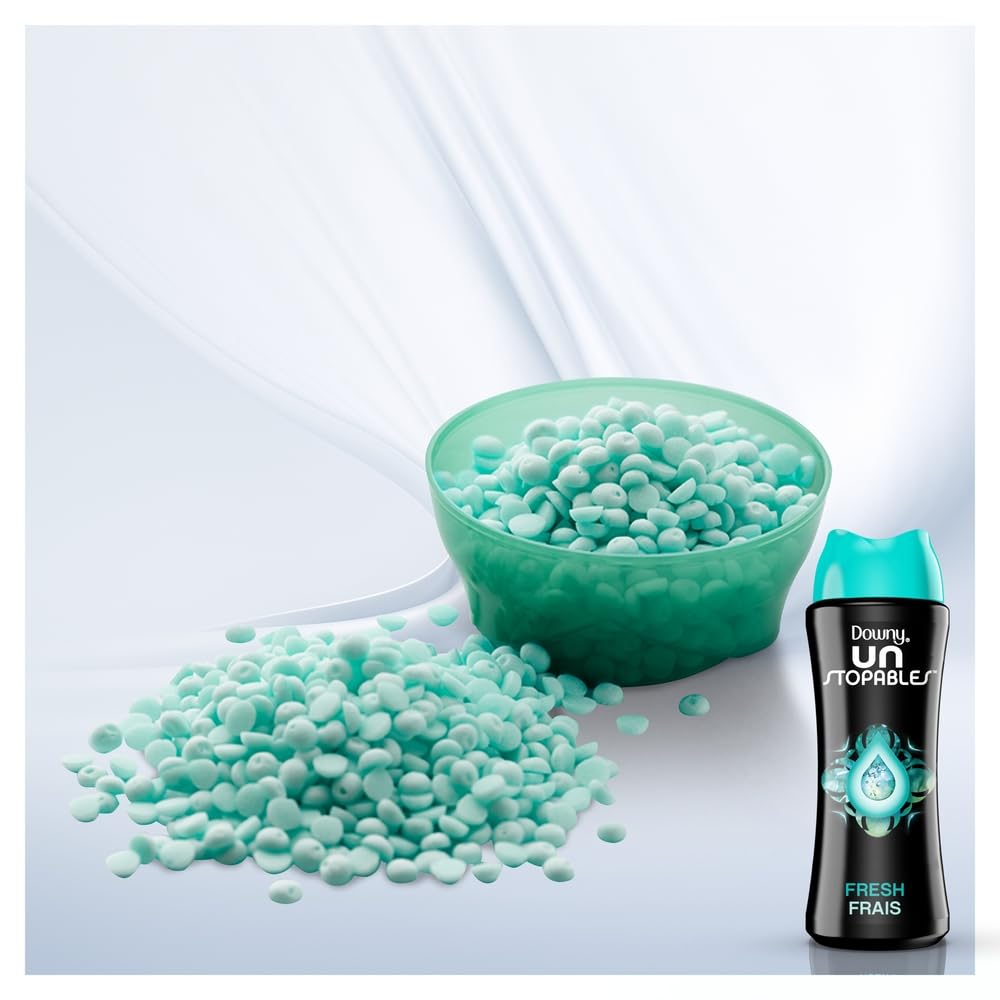Downy Unstopables In-Wash Laundry Scent Booster Beads, Fresh, 12.2 oz (Packaging May Vary)