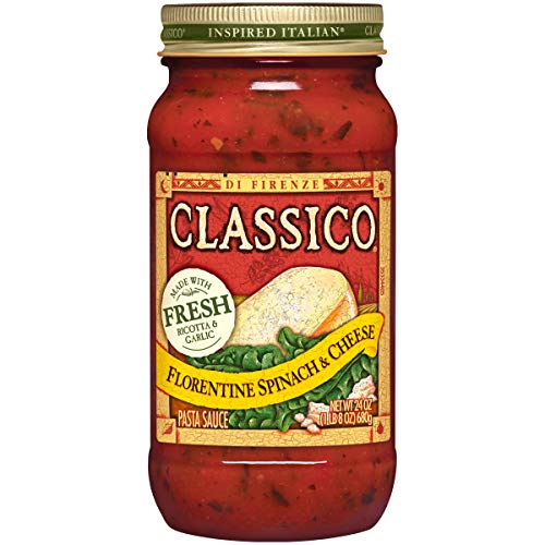 Classico Florentine Spinach Cheese Sauce, 24 Ounce (Pack of 12) - Thumbnail 3