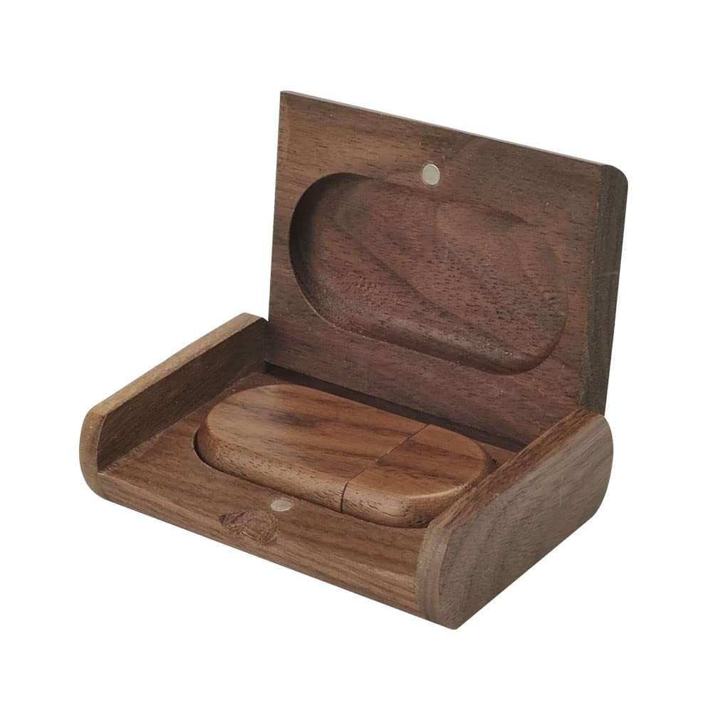 Chiavetta USB Ellisse-Noce 64GB, LEIZHAN Silicone Memory Stick Pendrive Flash Drive Regali per Studenti, Famiglie e Bambini (64GB, Ellisse-Noce)