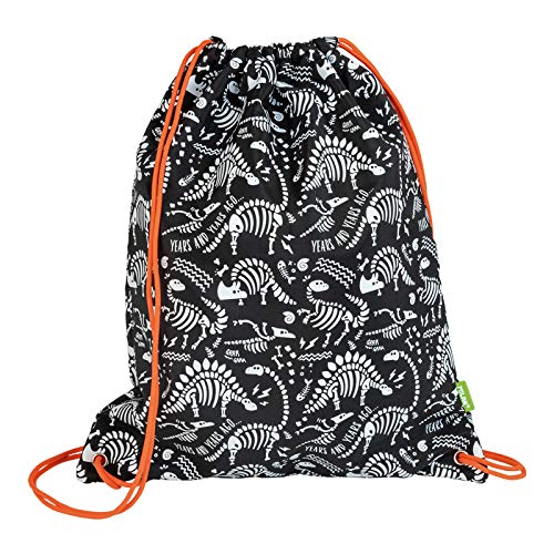 Million Years Ago Black Large Strappy Bag