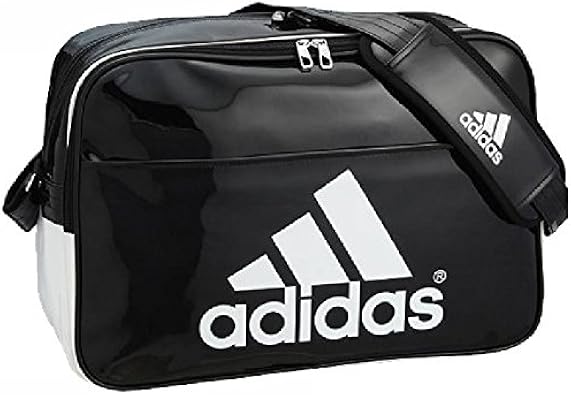 Amazon アディダス Adidas エナメルバッグ スポーツバッグ ショルダーバッグ 肩掛け スクールバッグ Bip41 Lサイズ Ap3357 ブラック Adidas アディダス スポーツダッフルバッグ