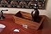 AquaTeak The Original Moa Teak Bathroom Guest Towel & Amenities Tray