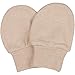 Niteo Certified Organic Cotton Baby Mittens, 5 Pack, 6M, Solid/Stripes