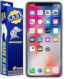 ArmorSuit MilitaryShield [Case Friendly] Screen Protector for Apple iPhone X - Anti-Bubble HD Clear Film
