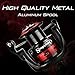 Sougayilang Spinning Fishing Reel - Ultra Smooth 13+1 Shielded Bearings, Light Weight Powerful Anti-Corrosion Alloy Construction Body，Non-Slip EVA Knob for Saltwater Freshwater Bass Fishing