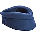 Velpeau Neck Brace for Neck Pain and Support -Soft Cervical Collar for Sleeping in Bed, Snoozing, Sleeping Upright, Anti-Snoring, Sleep Apnea for Women & Men (Blue, Comfort Version, L: 14-16.5