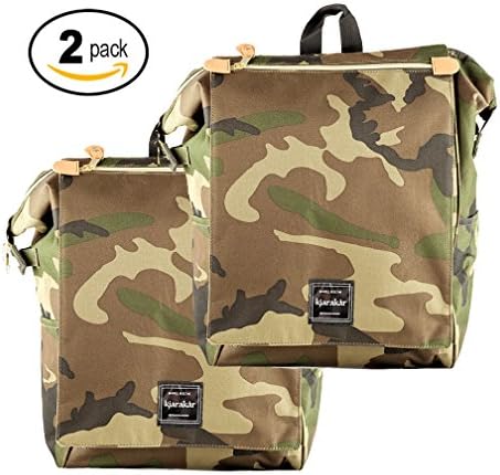 Kjarakär Backpack Bundle; (2 Camo) Small Backpack, Laptop Backpack or Diaper Bag. TSA Friendly