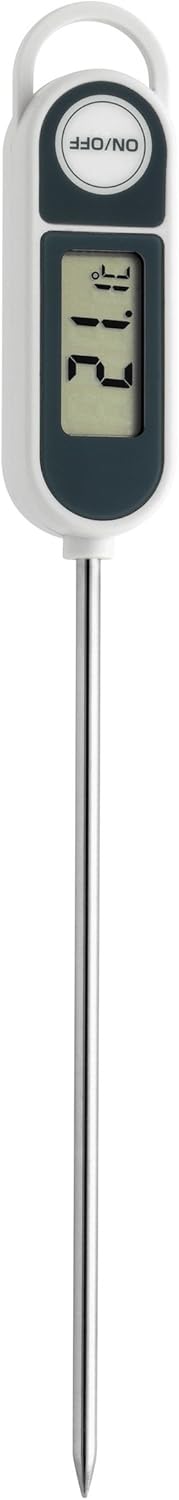 TFA Dostmann Digitales Einstichthermometer, schnell und genau, ideal bei Lebensmittel (Braten, Wein, Babynahrung), auch für Profi-Einsatz ideal