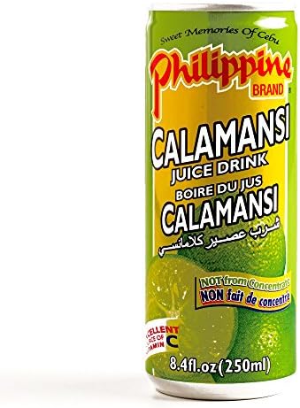Philippine Calamansi Fruit Juice 8.4 oz each (3 Items Per Order)