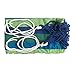 OLIDEAR Wide Hammock Cotton Soft Woven Bed for Supreme Comfort Fabric Travel Camping Hammock for Backyard, Porch, Outdoor or Indoor Use (Green & Blue Stripes)