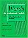 Words for Students of English : A Vocabulary Series for ESL, Vol. 7 (Pitt Series in English As a Second Language) (Volume 7)